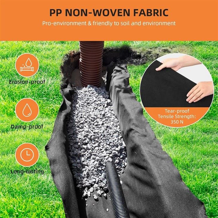 woven geotextile fabric home depot